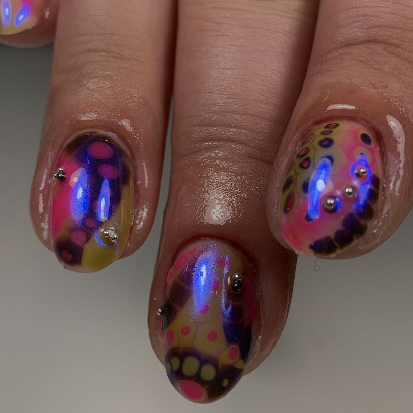 Freestyle néon — Sassy Nails Club