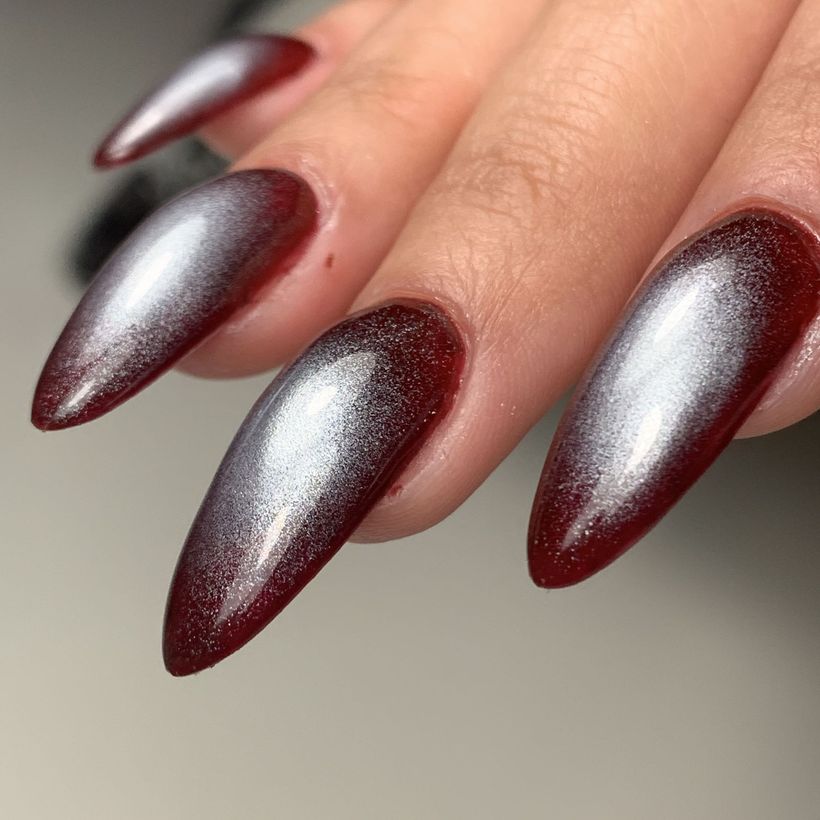 Chrome cat eye — Sassy Nails Club